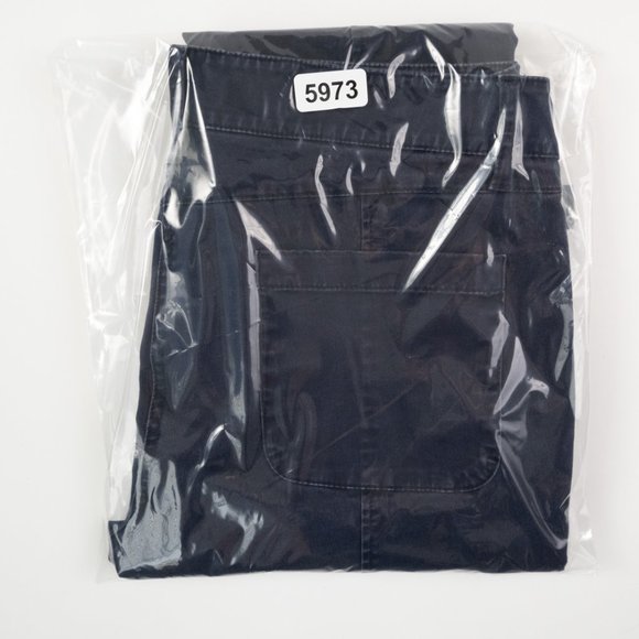 Ann Taylor LOFT navy tapered leg crop pant w/ zippered ankles size 6 - Picture 9 of 9